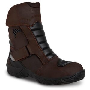 Bota motociclista WKL Biker para caballero Mod.76222 Chocolate Graso