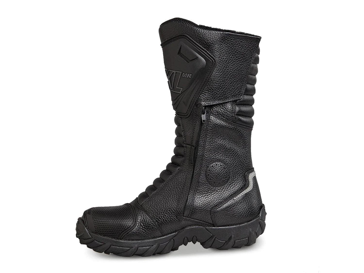 Bota motociclista WKL Biker para caballero Mod.76227 Negro Flother / Bisonte - Imagen 4