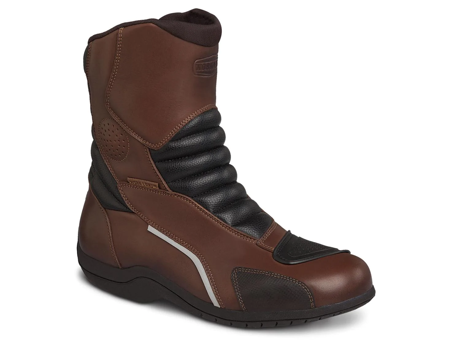 Bota motociclista WKL Biker para caballero Mod.80006 Cogñac Cloud