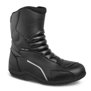 Bota motociclista WKL Biker para dama Mod.80006 Negro Napa / Austria