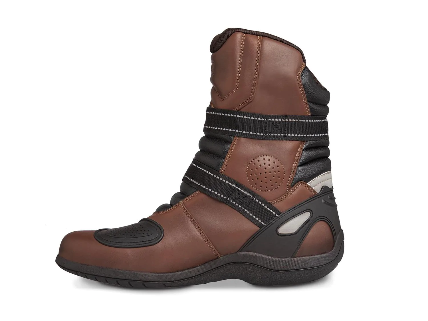Bota motociclista WKL Biker para caballero Mod.80007 Cogñac Cloud - Imagen 3
