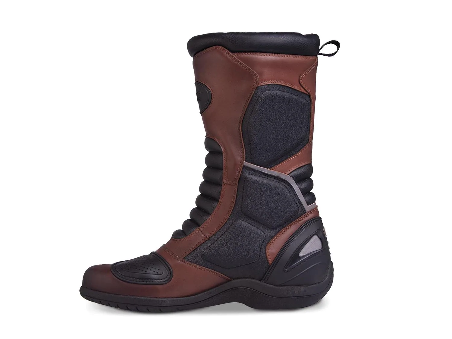 Bota motociclista WKL Biker para dama Mod.80009 Cogñac Cloud - Imagen 4