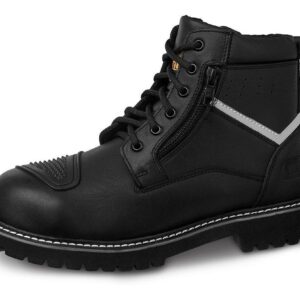 Bota motociclista WKL Biker para caballero Mod.7062 Negro Napa / Austria