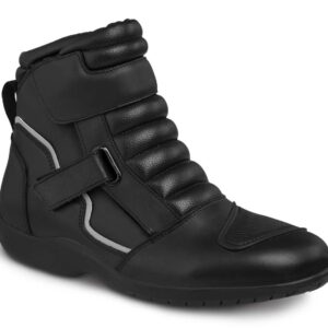 Bota motociclista WKL Biker para caballero Mod.80015 Negro Napa / Austria