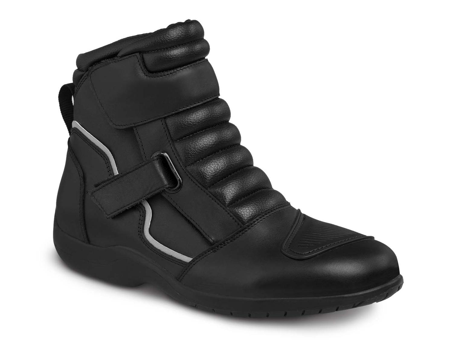 Bota motociclista WKL Biker para caballero Mod.80015 Negro Napa / Austria