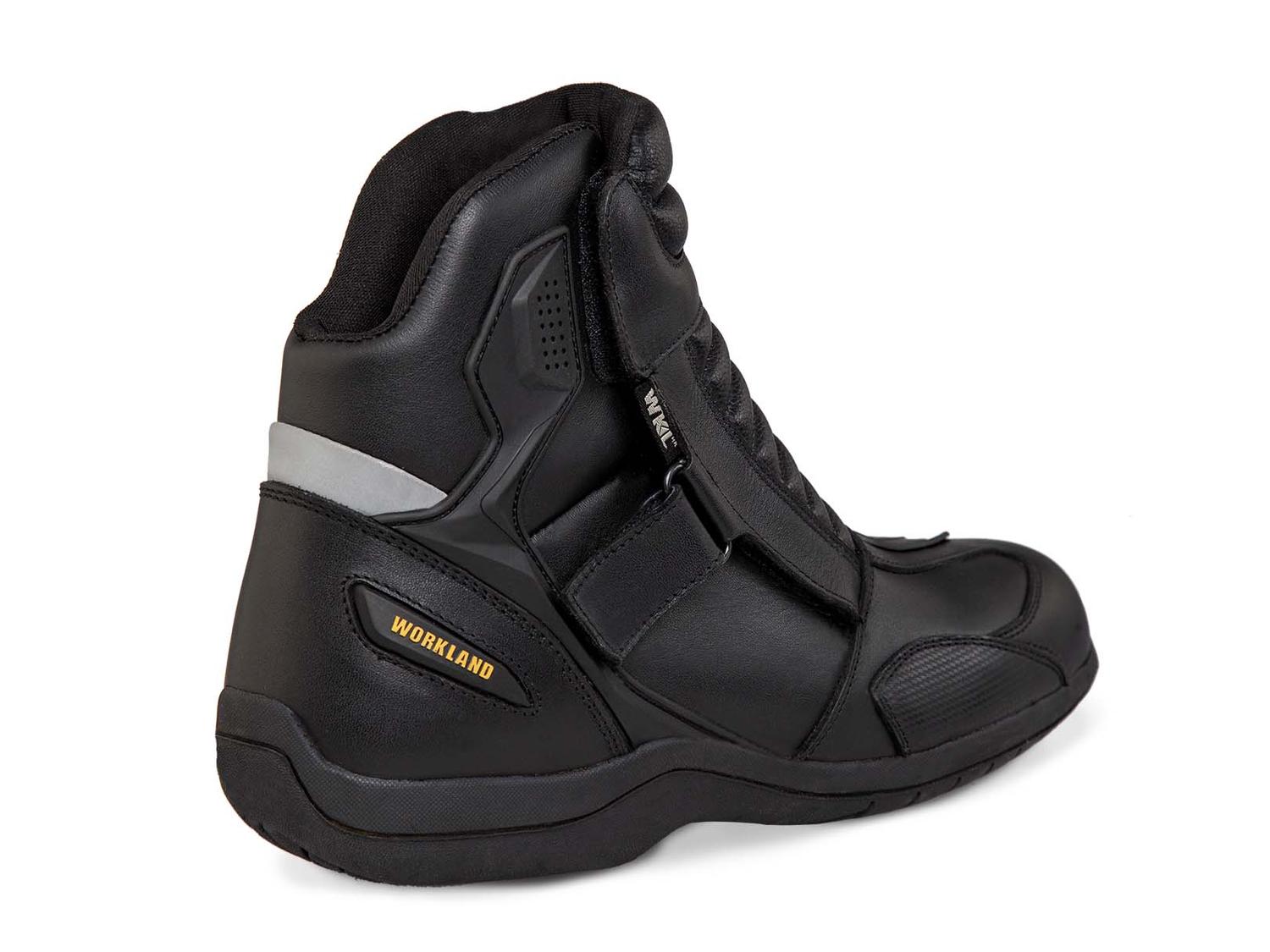 Bota motociclista WKL Biker para caballero Mod.80013 Negro Napa / Austria - Imagen 2