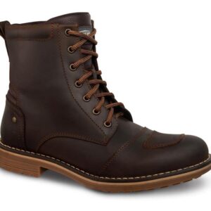 Bota motociclista WKL Biker para caballero Mod.89729 Chocolate Graso