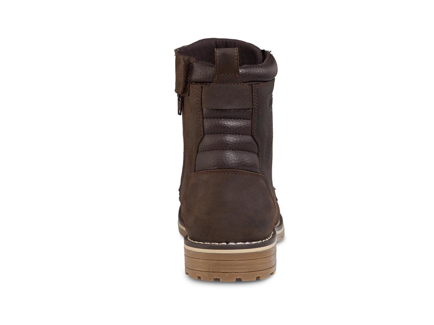 Bota motociclista WKL Biker para caballero Mod.89738 Chocolate Graso - Imagen 4