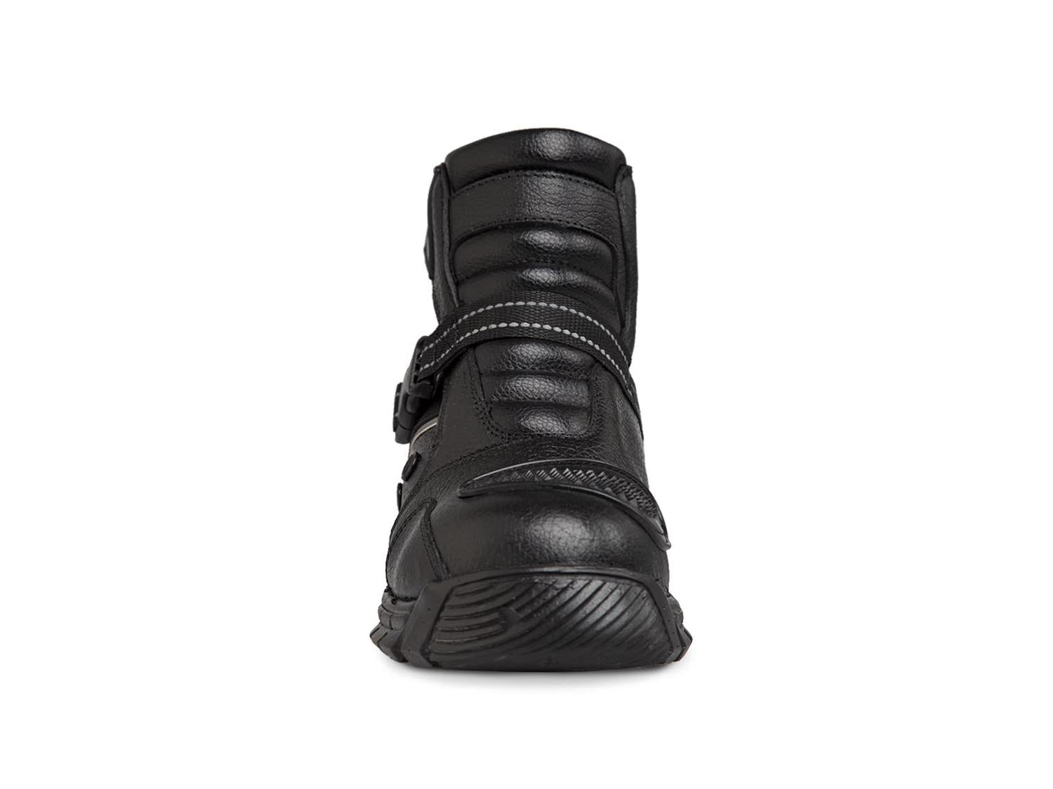 Bota motociclista WKL Biker para dama Mod.78219 Negro Flother / Bisonte - Imagen 2