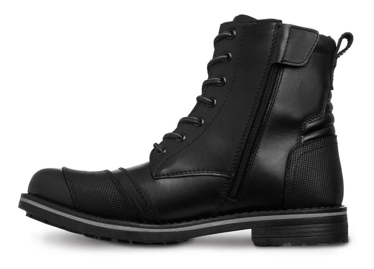 Bota motociclista WKL Biker para caballero Mod.89729 Negro Napa / Austria - Imagen 3