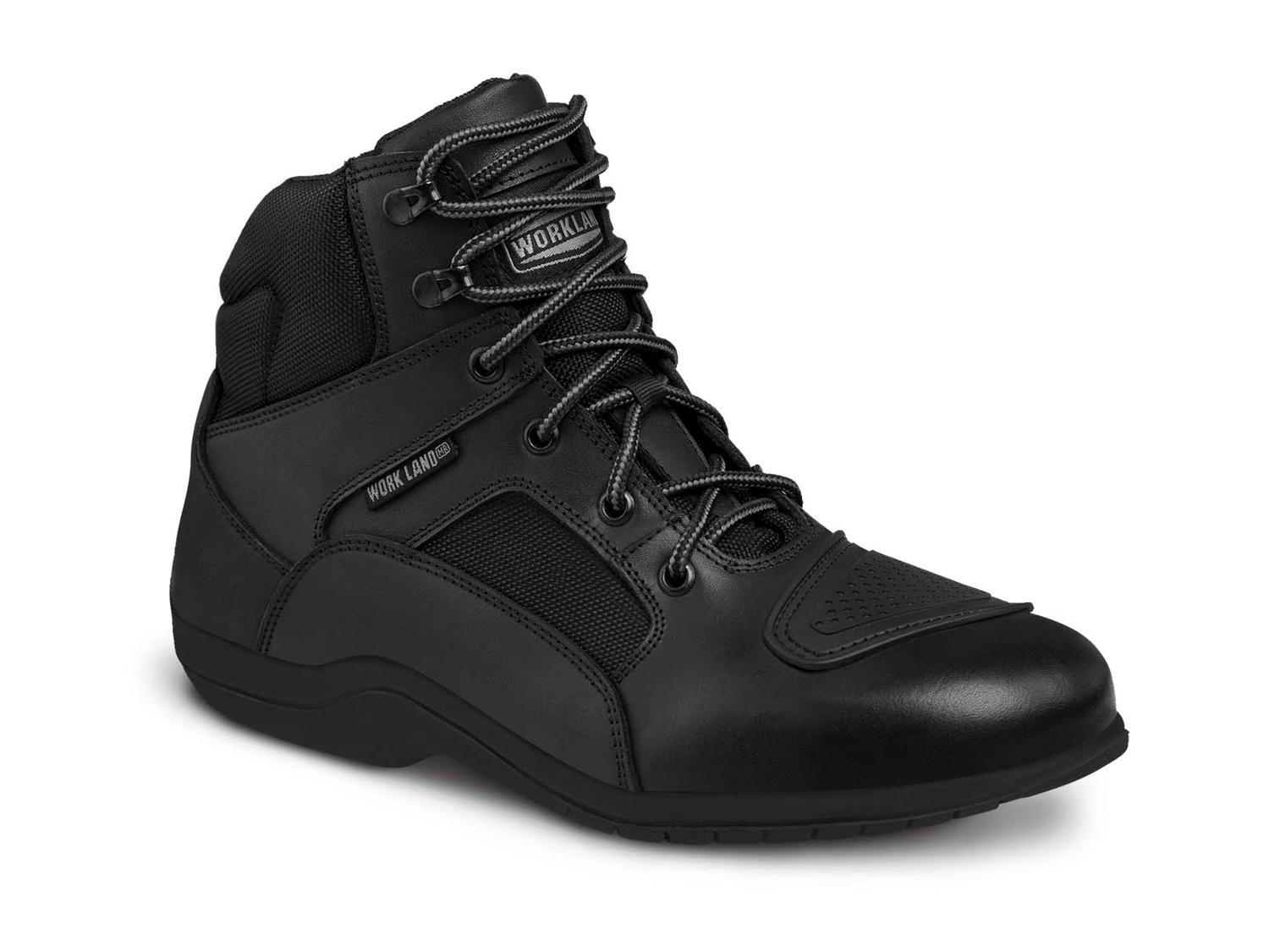 Bota motociclista WKL Biker para caballero Mod.80005 Negro Napa / Austria
