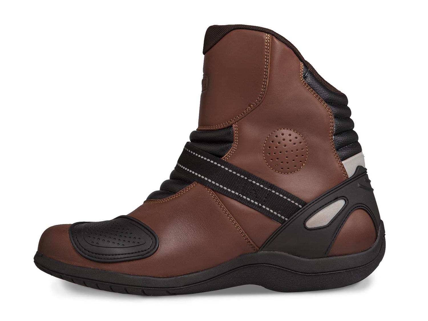 Bota motociclista WKL Biker para caballero Mod.80004 Cogñac Cloud - Imagen 4
