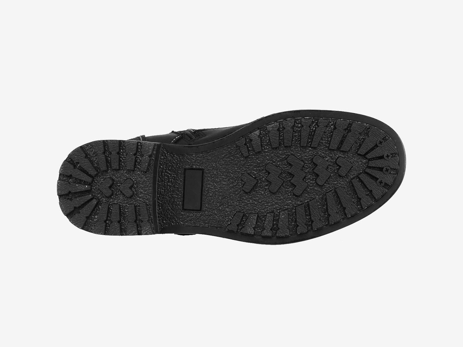 Bota motociclista WKL Biker para caballero Mod.89728 Negro Graso - Imagen 4