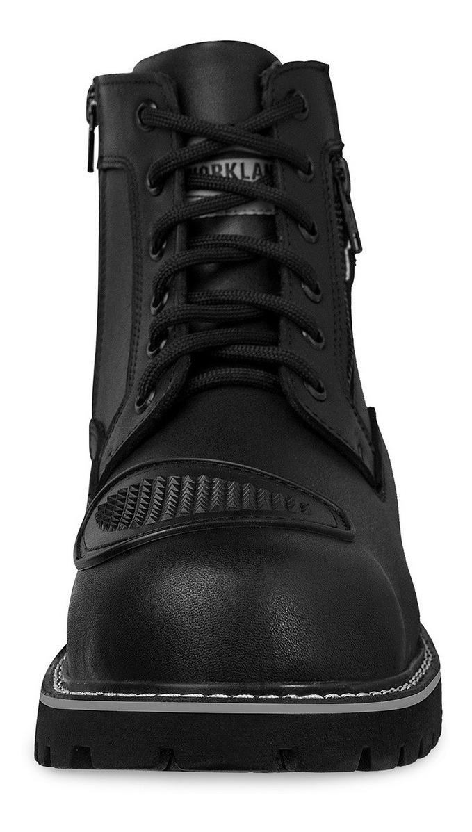 Bota motociclista WKL Biker para caballero Mod.7062 Negro Napa / Austria - Imagen 2