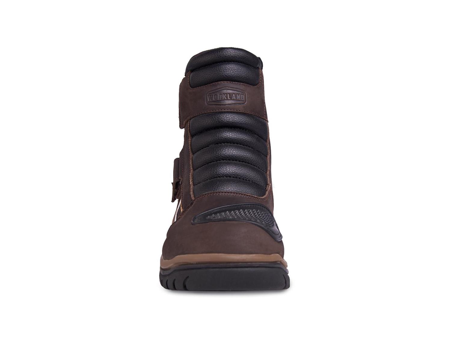 Bota motociclista WKL Biker para caballero Mod.77423 Chocolate Graso - Imagen 2