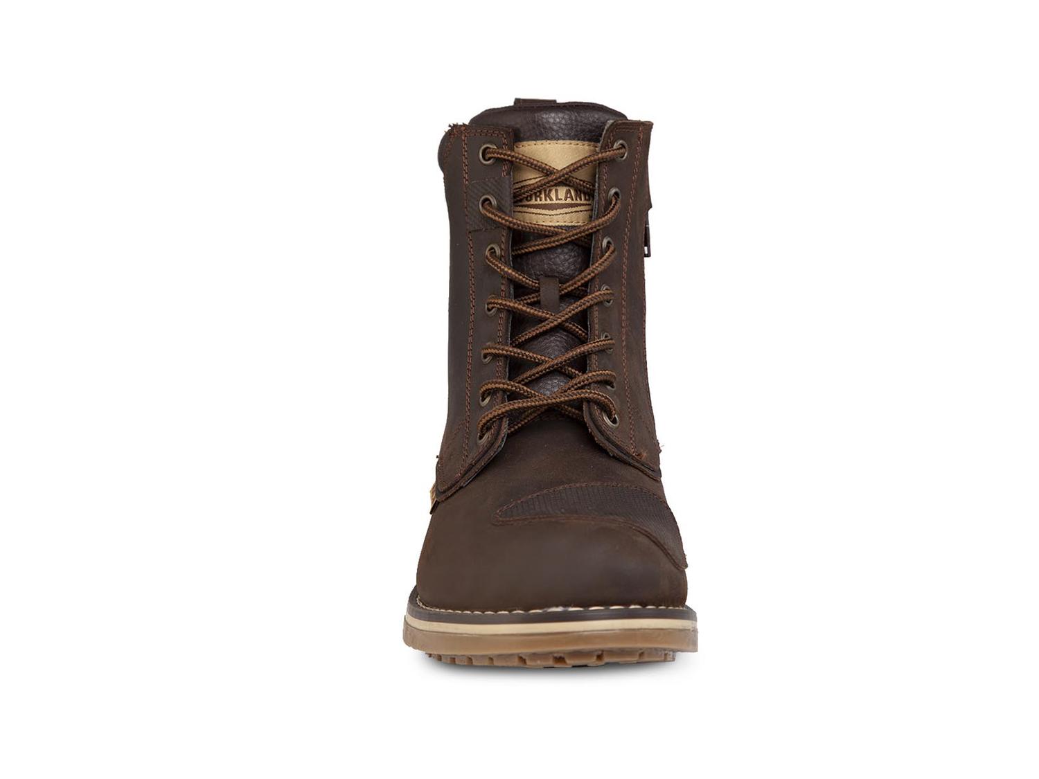 Bota motociclista WKL Biker para caballero Mod.89738 Chocolate Graso - Imagen 2