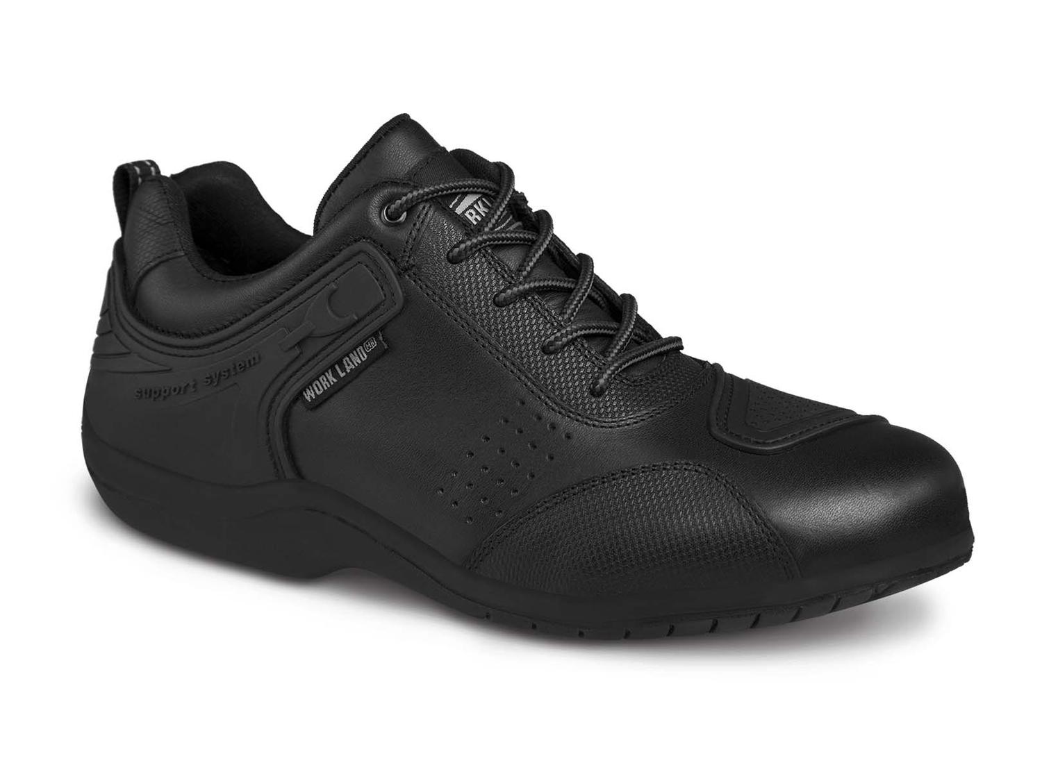 Bota motociclista WKL Biker para caballero Mod.80012 Negro Napa / Austria