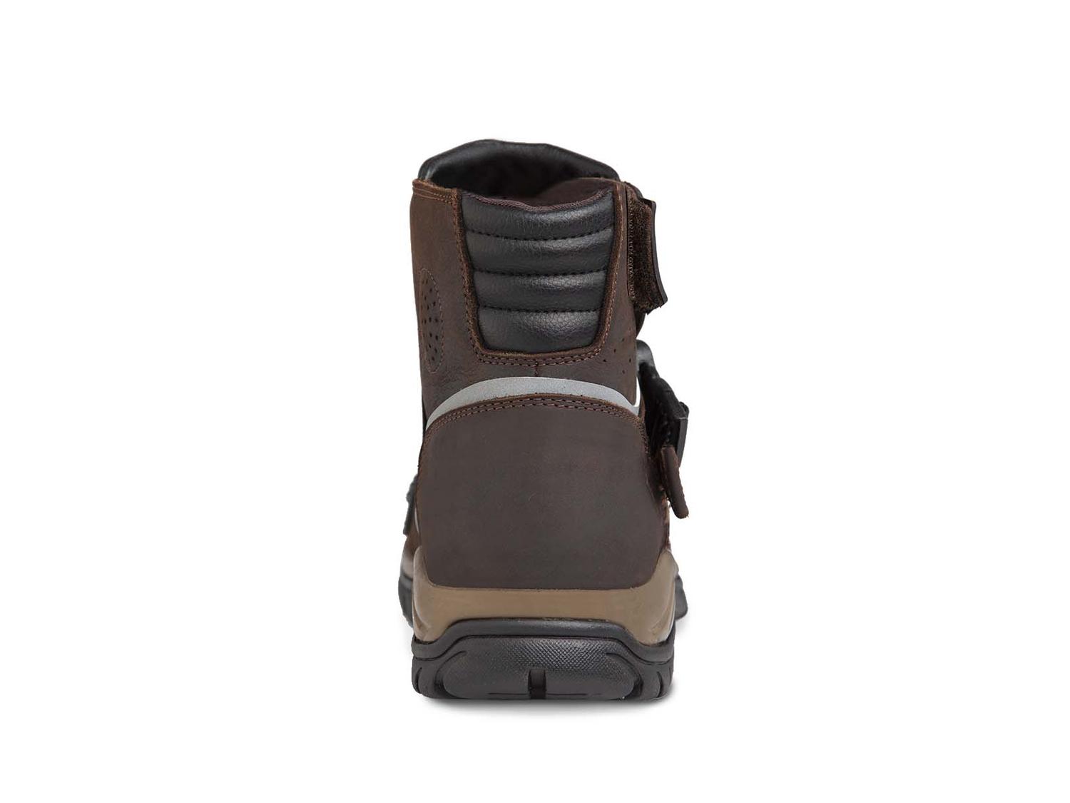 Bota motociclista WKL Biker para dama Mod.77414 Chocolate Graso - Imagen 3