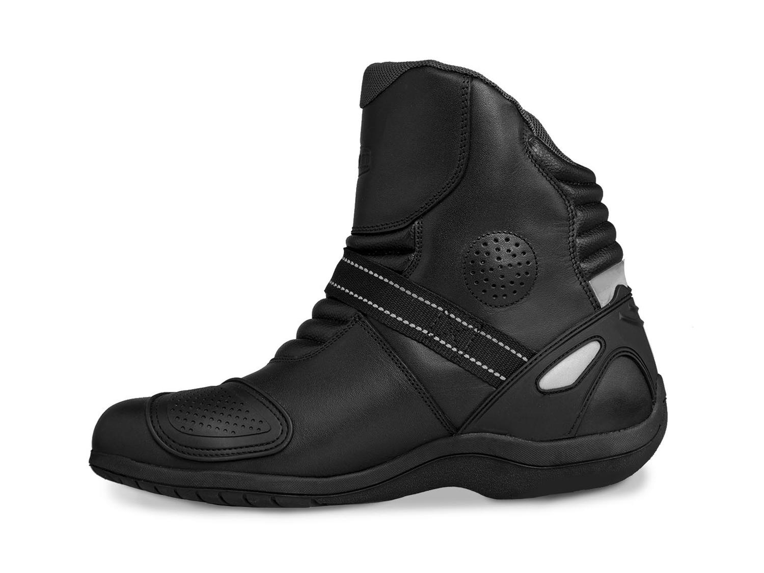 Bota motociclista WKL Biker para caballero Mod.80004 Negro Napa / Austria - Imagen 4